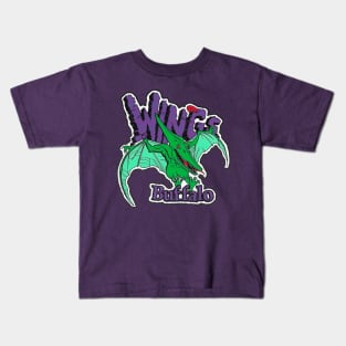 Buffalo Wings Roller Hockey Team Kids T-Shirt